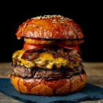 Brutal double burger